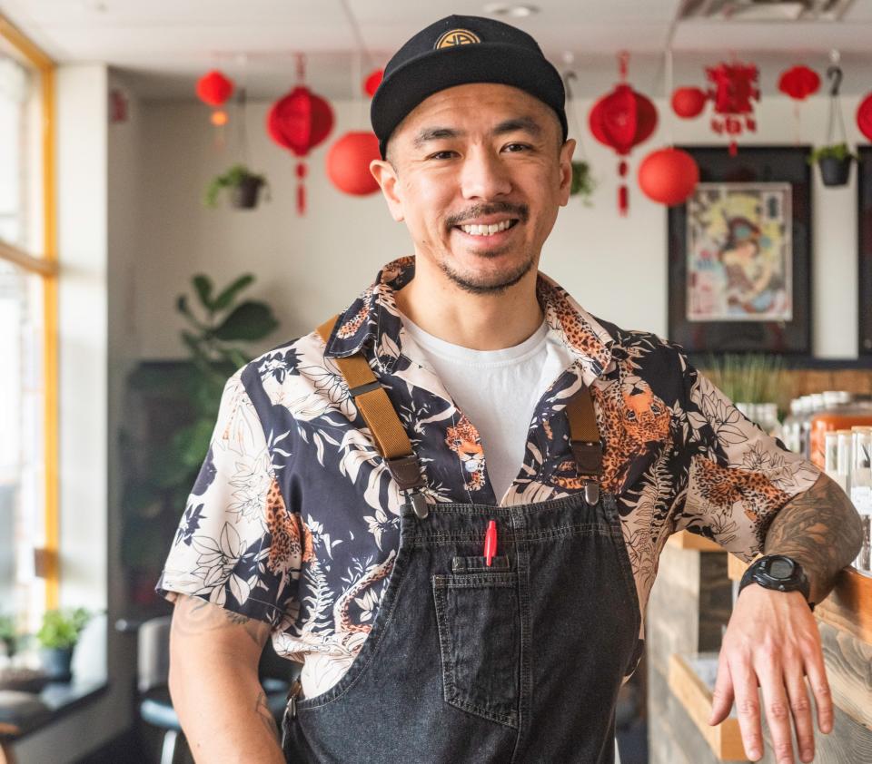 Chef Basil Yu is the chef at Newport's Yagi Noodles and now a James Beard Award foundation semifinalist.