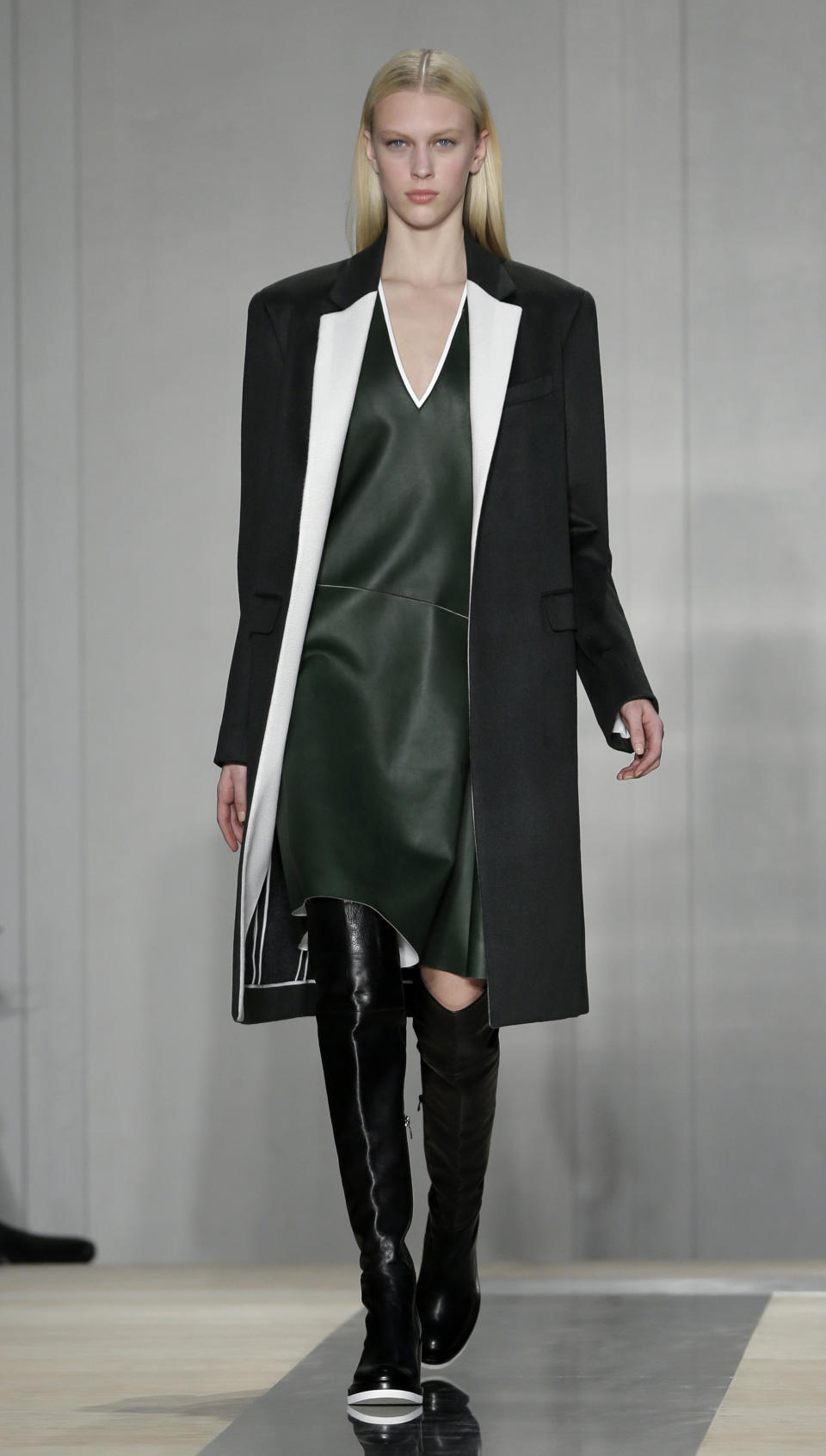 The Reed Krakoff Fall 2013 collection is modeled during Fashion Week in New York, Wednesday, Feb. 13, 2013. (AP Photo/Seth Wenig)