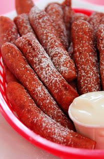 Red Velvet Donut Fries