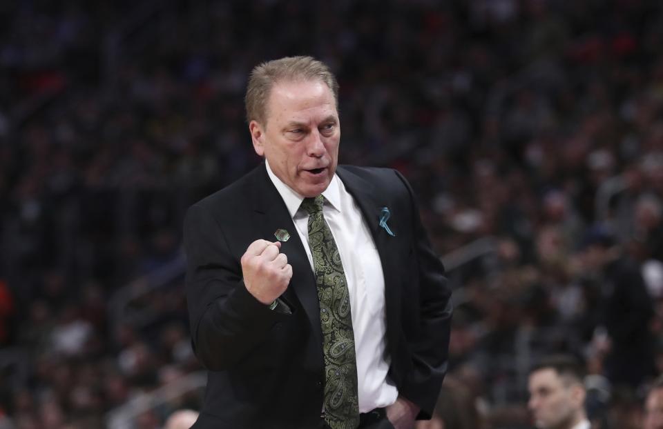 The Orlando Magic are reportedly interested in Michigan State’s Tom Izzo for their head coach opening. (AP)