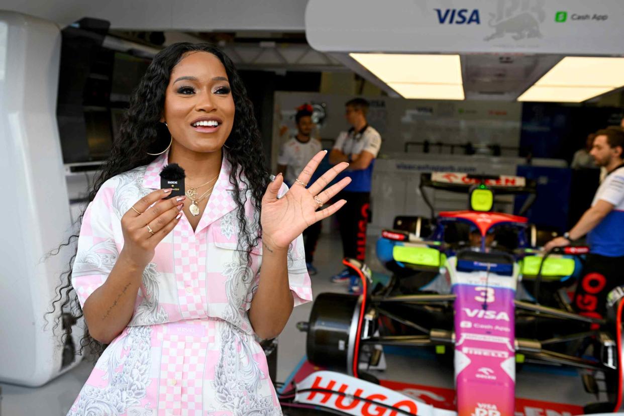 Keke Palmer On Her First Time At The Miami Grand Prix And Souvenirs She’s Taking Her 1-Year-Old Son Leo | Photo: Getty Images