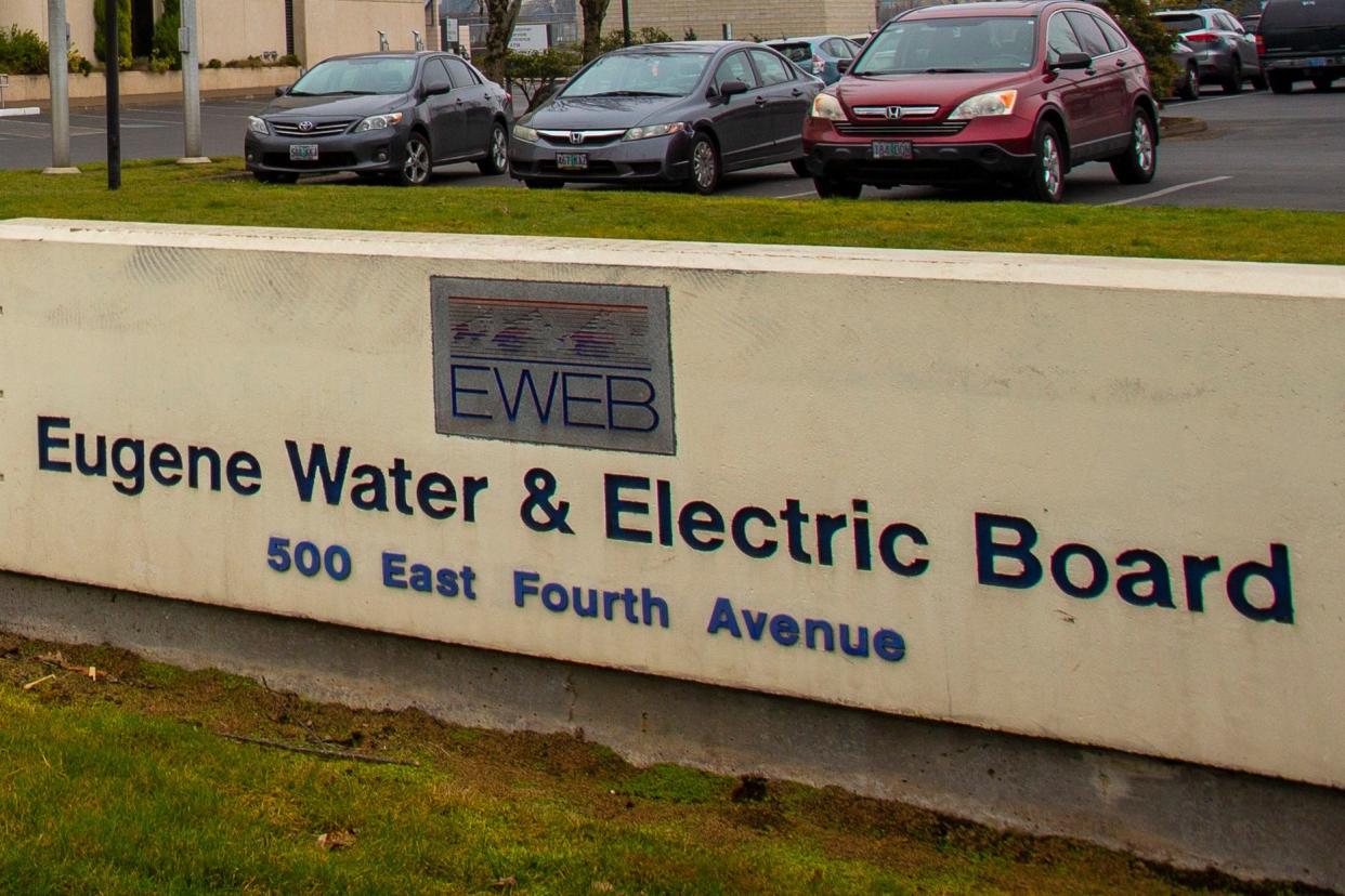 The EWEB building in Eugene.
