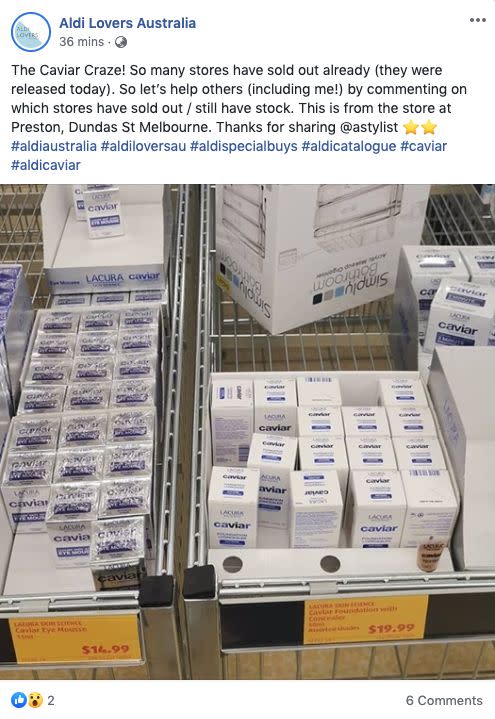 Image: Aldi Lovers Australia