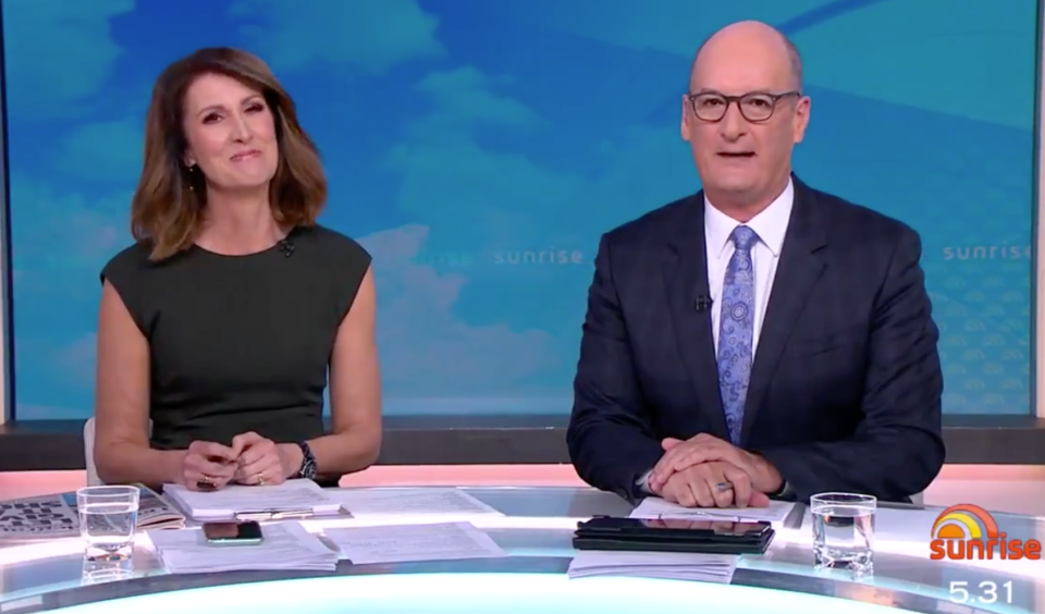 natalie barr and david koch on sunrise