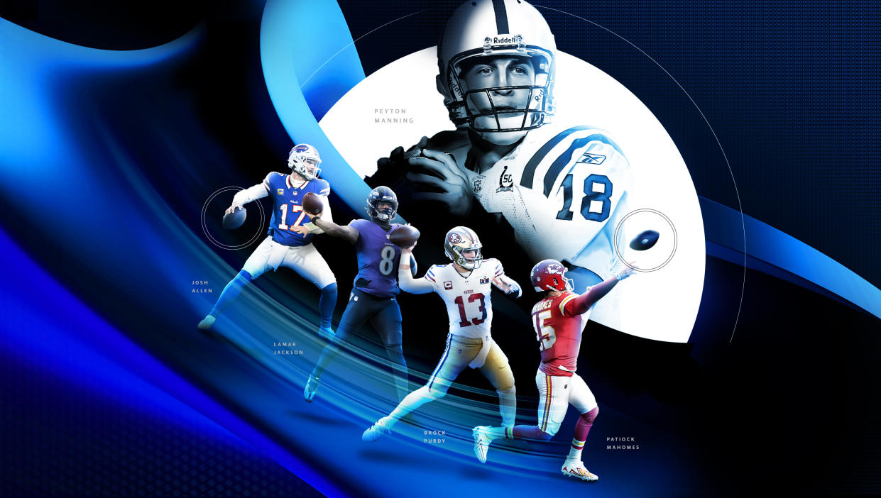 NFL quarterback evaluation has evolved quite a bit over the past couple decades. (Taylar Sievert/Yahoo Sports)