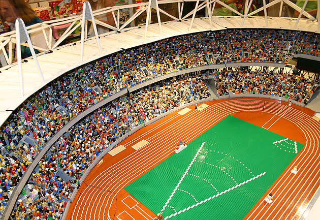 Football stadiums recreated from Lego - Daily Star