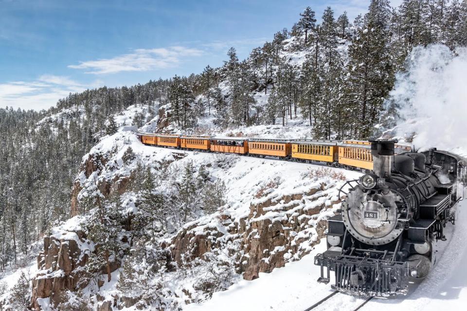 Cascade Canyon Winter Train