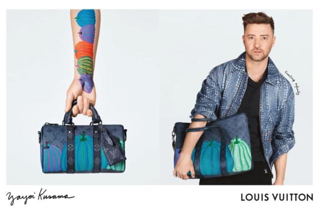 Justin Timberlake Stars in Louis Vuitton x Yayoi Kusama Ad