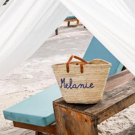 Personalized Large Beach Basket