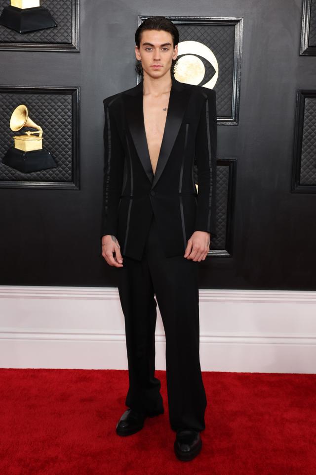 Grammy Awards 2023: Camila Cabello stuns in a pearl-beaded bra and