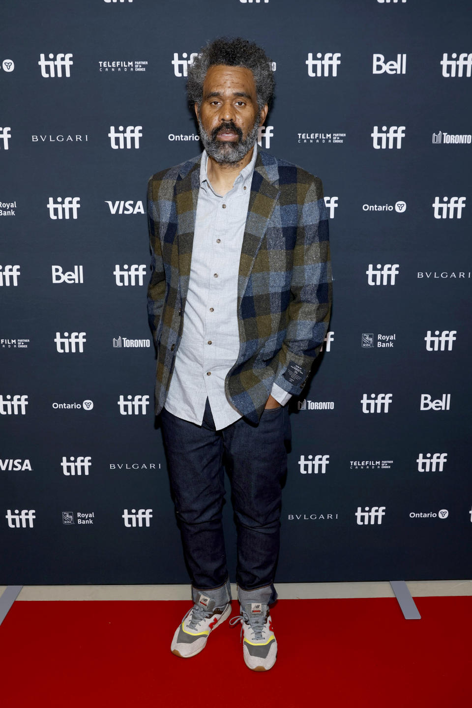 Sacha Jenkins, director of 'Louis Armstrong's Black & Blues' at the Toronto International Film Festival, Sept. 8, 2022
