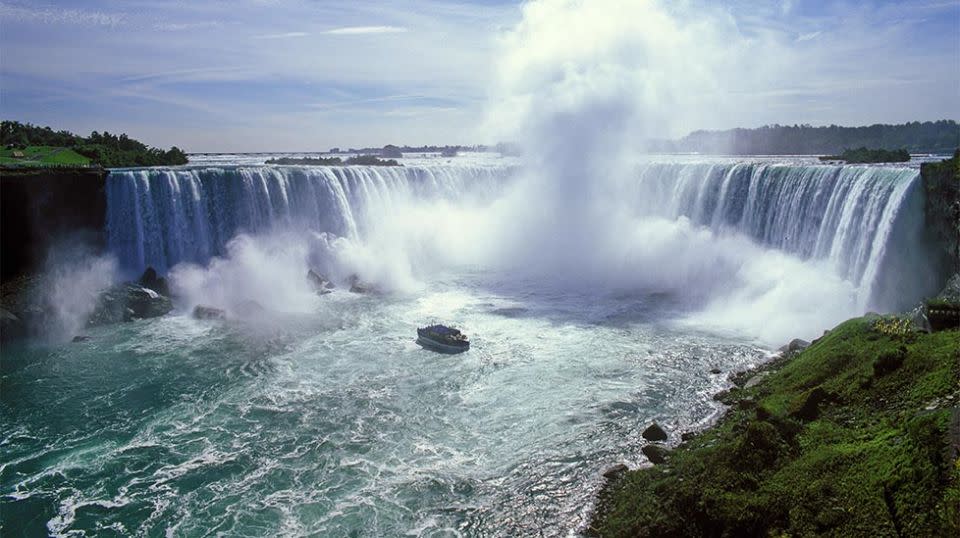 Nearly a dozen people have fallen into the Falls since 1901. Source: Getty