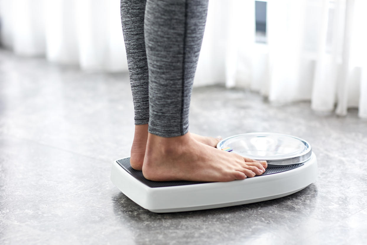 Weight loss could help to relieve several menopause symptoms. (Getty Images)