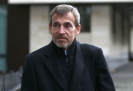 Banker, Achin Kraemer leaves Westminster Magistrates court in London, Britain, January 11, 2016. REUTERS/Peter Nicholls