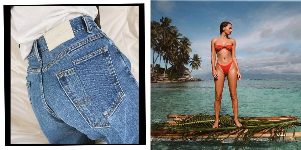 <p>There was a time when 'sustainable clothing' would conjure images of unflattering and suspiciously scratchy styles. Thankfully, there are now a number of brands (and <a href="https://www.elle.com/uk/fashion/what-to-wear/news/g32727/instagrams-best-vintage-shops-the-easy-way-to-shop-second-hand/" rel="nofollow noopener" target="_blank" data-ylk="slk:vintage shops;elm:context_link;itc:0;sec:content-canvas" class="link ">vintage shops</a>) challenging that view.<br></p><p>When it comes to online shopping, there are <a href="https://www.elle.com/uk/fashion/a26109183/sustainable-style-tips-from-the-influencers-that-know-best/" rel="nofollow noopener" target="_blank" data-ylk="slk:tips we can take on board;elm:context_link;itc:0;sec:content-canvas" class="link ">tips we can take on board</a> when trying to make our wardrobes more planet-friendly, whether it's organising clothes swaps with friends or investing in timeless, transitional pieces. There are also a number of high street initiatives that allow us to recycle our well-loved clothes when we're ready to part with them (like H&M's green boxes, and <a href="https://www.elle.com/uk/fashion/a28717953/gannis-first-uk-store-hits-london-an-instagrammable-flagship-in-soho/" rel="nofollow noopener" target="_blank" data-ylk="slk:Ganni's;elm:context_link;itc:0;sec:content-canvas" class="link ">Ganni's</a> 'take back' scheme). </p><p>However, when you want to invest in new pieces, there are many brands taking steps to minimise the industry's carbon footprint and implement ethical practices too – all without ever compromising on style. </p><p>Some achieve a more sustainable status through the fabrics they use, opting for recycled materials or natural fabrics that biodegrade at the end of their life cycle. Others work on slowing down and reducing their production, for example making pieces to order or in very small batches, to reduce their carbon footprint. Either way, how much you love and wear the items is the true way to ensure any pieces of clothing are truly sustainable.<br></p><p>Here are 80<strong> sustainable brands</strong> to consider investing in. So, happy shopping, and when or if you're ever done, be sure to put them up for resale - we've put together a guide to the <a href="https://www.elle.com/uk/fashion/a32609525/second-hand-designer-clothes/" rel="nofollow noopener" target="_blank" data-ylk="slk:best resale sites here;elm:context_link;itc:0;sec:content-canvas" class="link ">best resale sites here</a>.</p>