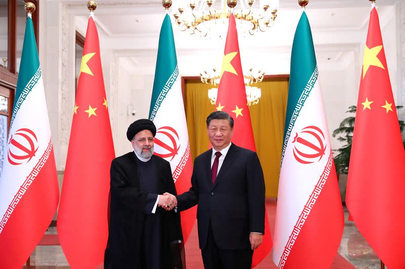 Iranian President Raisi meets Chinese President Xi in Beijing