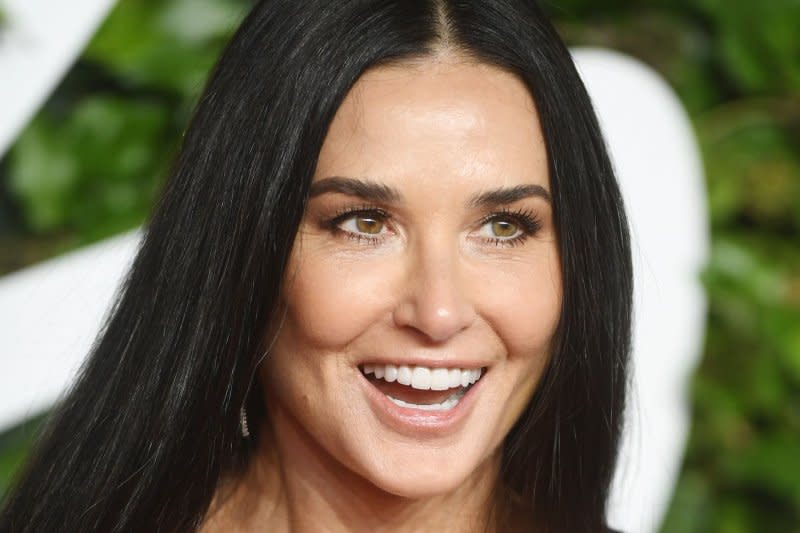 Demi Moore attends the Fashion Awards in London in 2021. File Photo by Rune Hellestad/UPI
