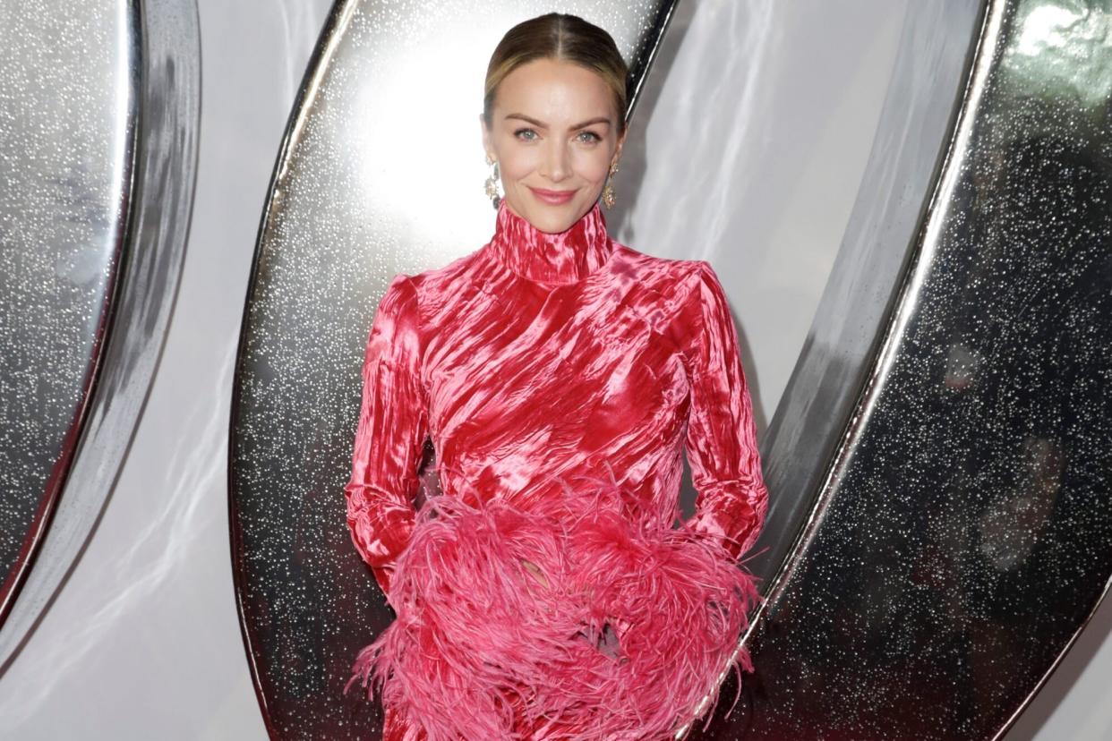 Leanne Hainsby at the World Premiere of "NO TIME TO DIE" at the Royal Albert Hall on September 28, 2021 in London, England. (Photo by John Phillips/Getty Images for EON Productions, Metro-Goldwyn-Mayer Studios, and Universal Pictures)