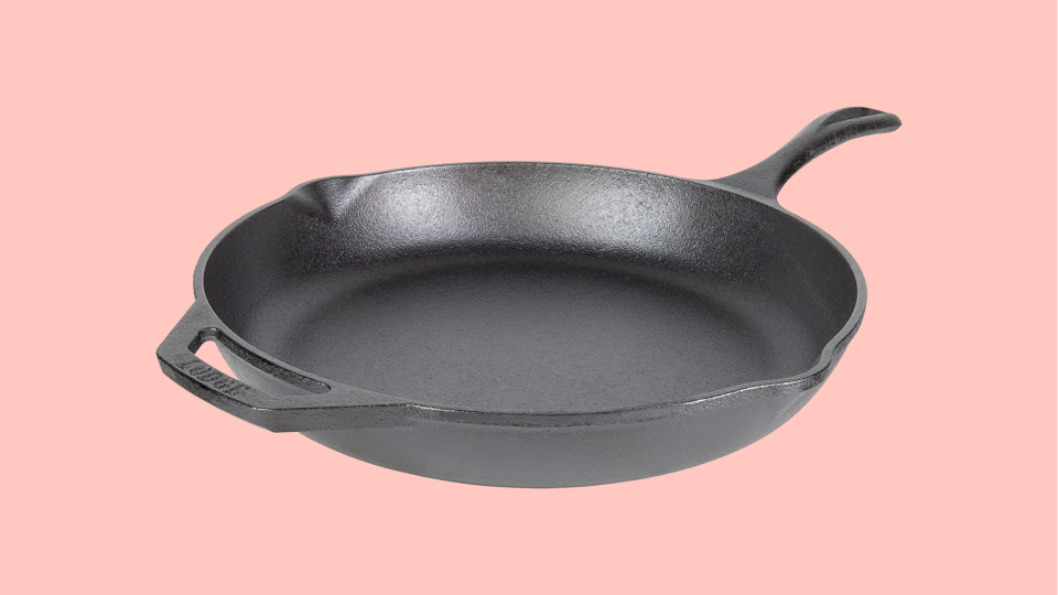 Cast iron skillets can make a great deep-dish pizza.