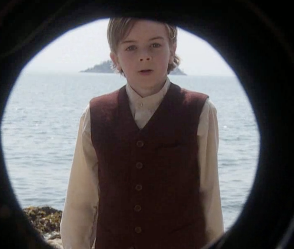 Ryan Grantham aged 12 in The Anachronism, a 2010 short film for which he received an acting award nomination (Vimeo / Screengrab)