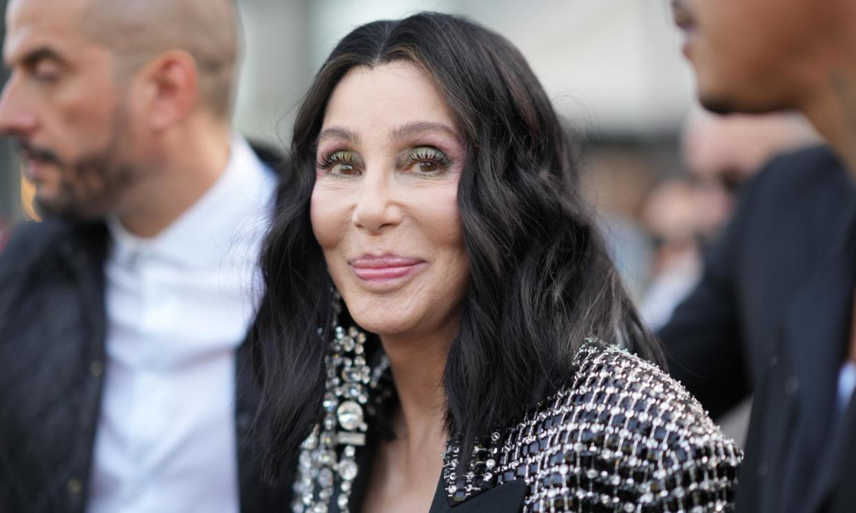 <span>Cher in October 2023. The singer has finally been acknowledged in the Rock and Roll Hall of Fame.</span><span>Photograph: Edward Berthelot/Getty Images</span>