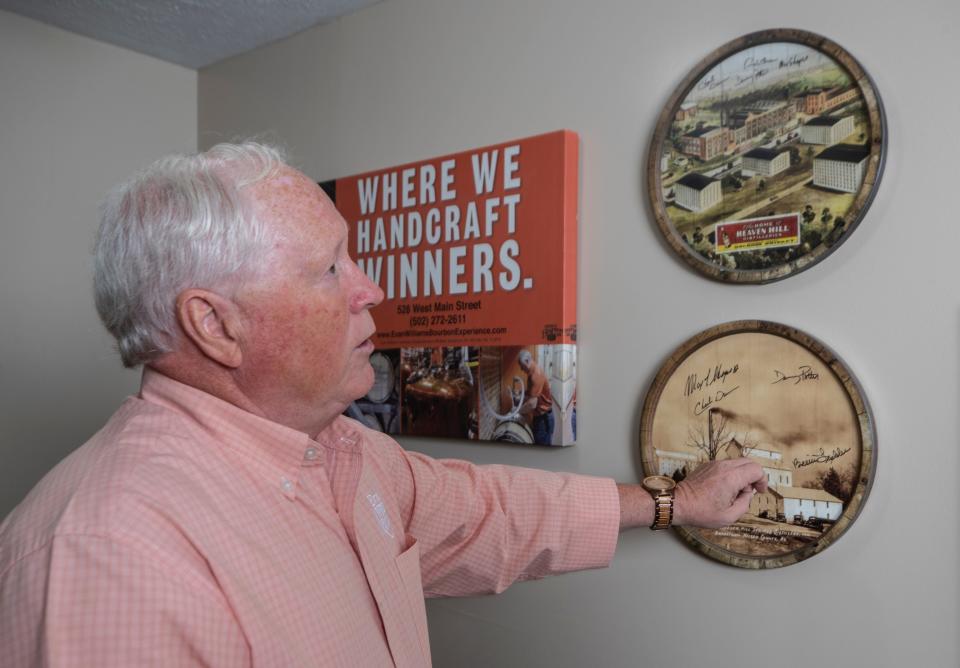 Charlie Downs worked at three Heaven Hill distilleries before retiring rom the company, including the one that burned down. He is seen with some of the moments from his career with the Bardstown distiller. May 25, 2022