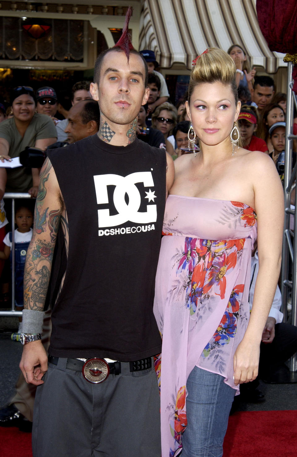 Travis Barker and Shanna Moakler