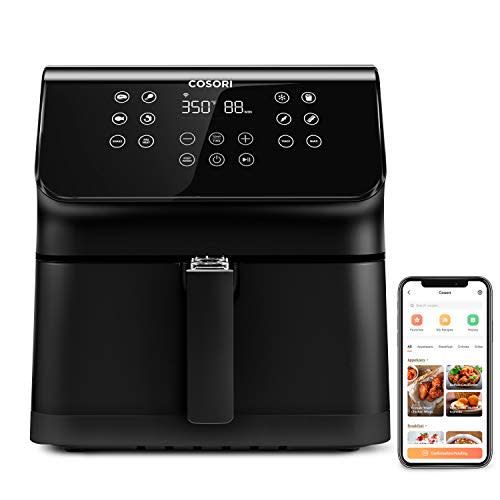 COSORI Smart Air Fryer(100 Recipes) 12-in-1 Large XL Oven with Upgrade Customizable 10 Presets…
