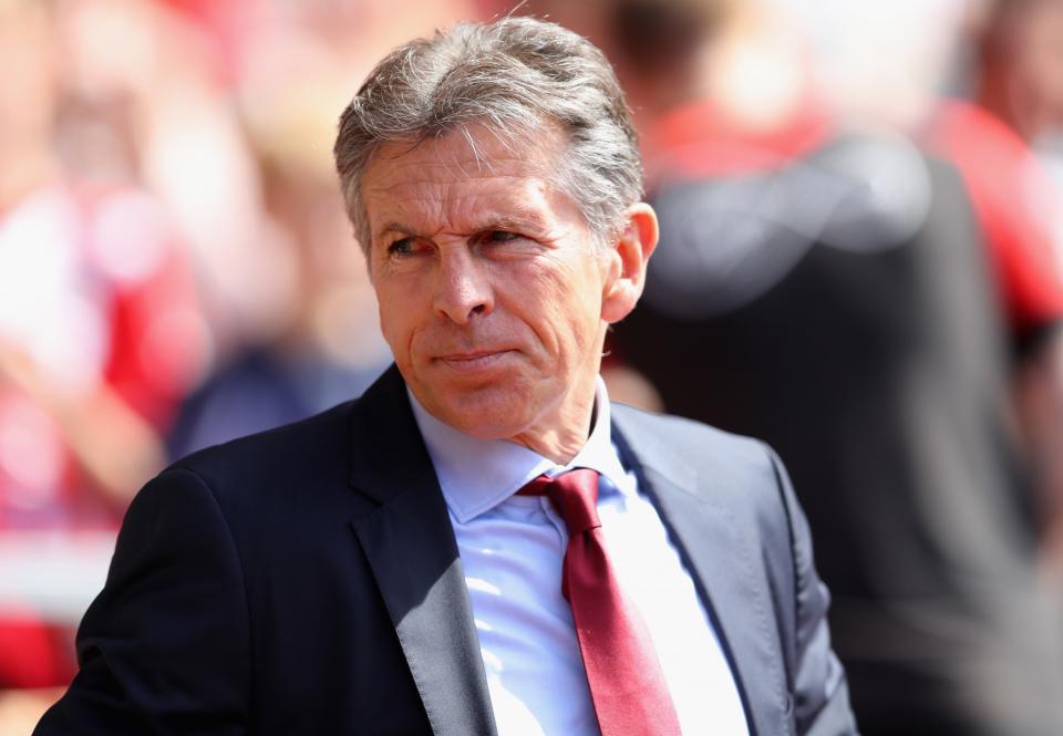 Claude Puel has been sacked by the Saints