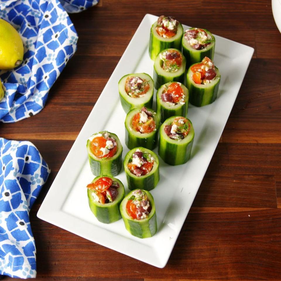 Greek Cucumber Cups