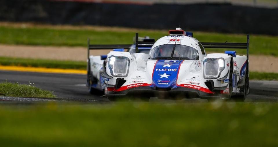 Juan Pablo Montoya picked up an LMP2 victory on Sunday at Mid-Ohio Sports Car Course.