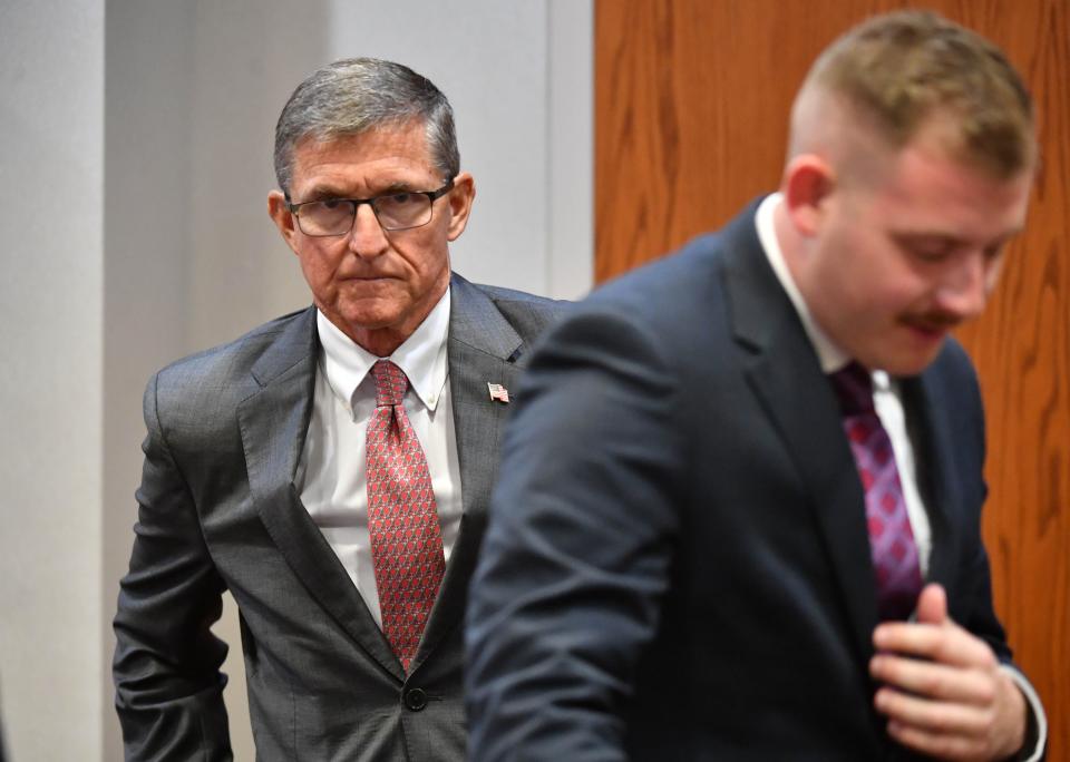 Former National Security Adviser to President Trump, Michael Flynn, appeared in court Wednesday to try and quash an order to appear before a Georgia special purpose grand jury investigating attempts to overturn the 2020 Presidential election. Judge Charles Roberts, of the 12th Judicial Circuit Court in Sarasota, Florida denied Flynn's request, ruling that he is a material witness and necessary to the grand jury proceedings.