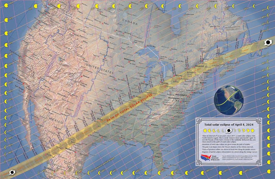 'You'll never it' Total solar eclipse is one year away. Get