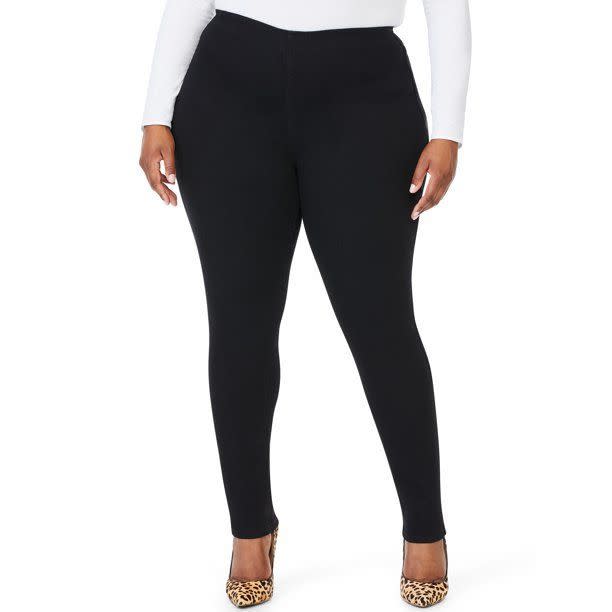 Plus-Size Rosa Curvy High-Waist Pull-On Ankle Jeggings