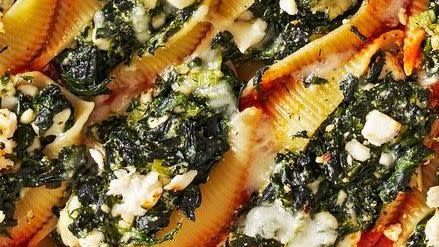 spanakopita stuffed shells