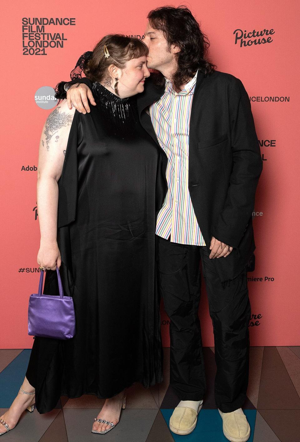 Lena Dunham and Luis Felber