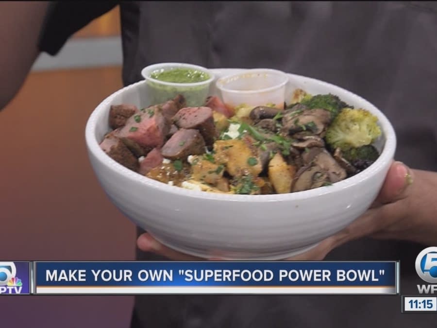 Make your own 'superfood power bowl'