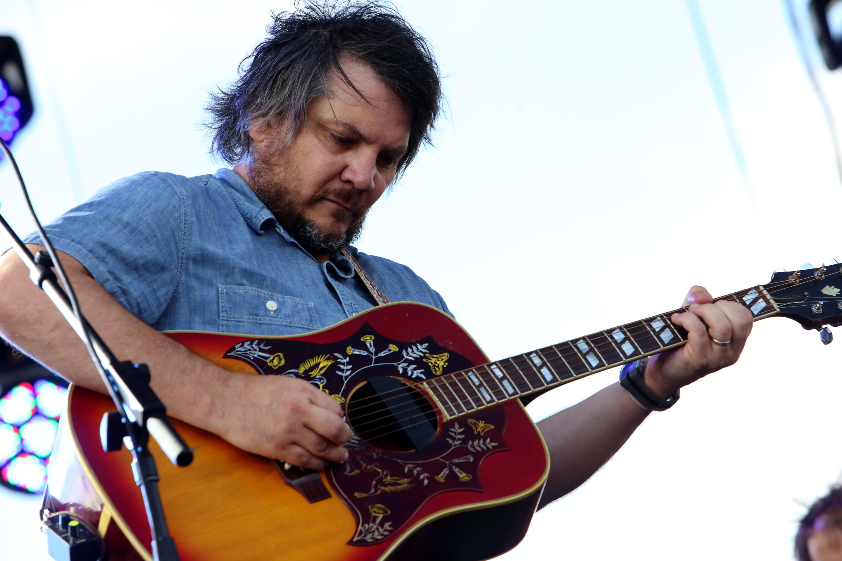 Wilco performs at the Lockn Festival in Virginia.