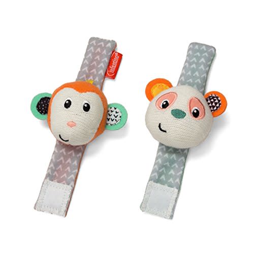 Infantino Go gaga! Wrist Rattles - Fox & Owl (Amazon / Amazon)