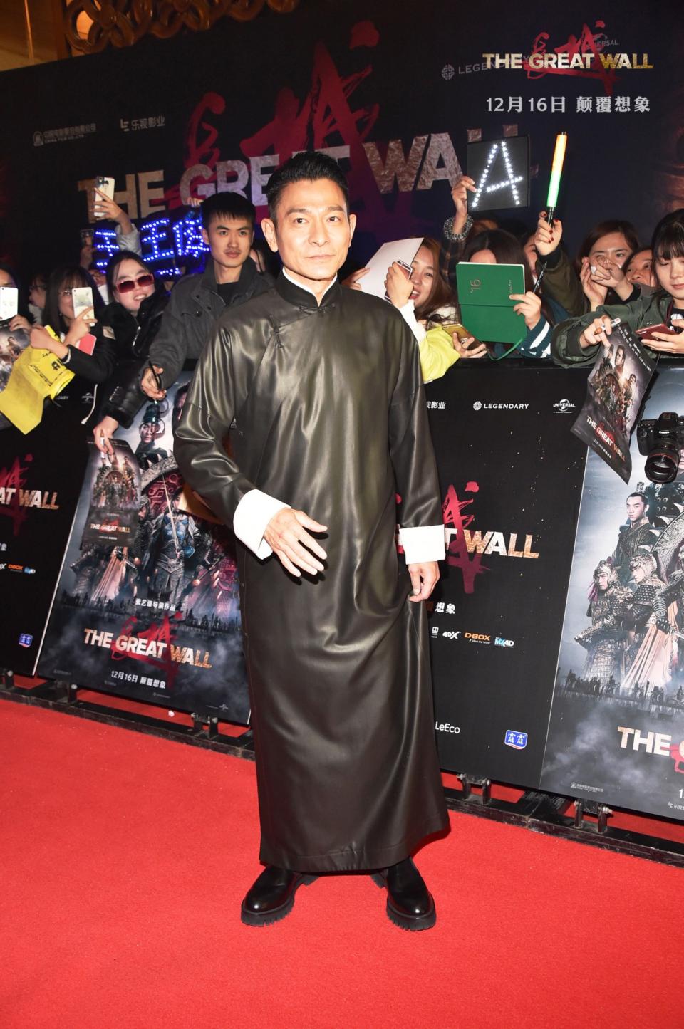 “The Great Wall” red carpet in Beijing