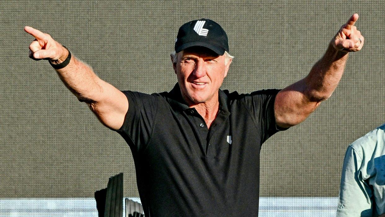  LIV Golf CEO Greg Norman 