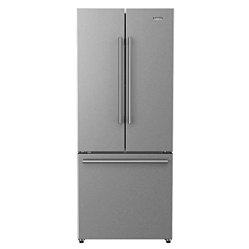 Galanz GLR16FS2K16 3 French Door Refrigerator with Bottom Freezer
