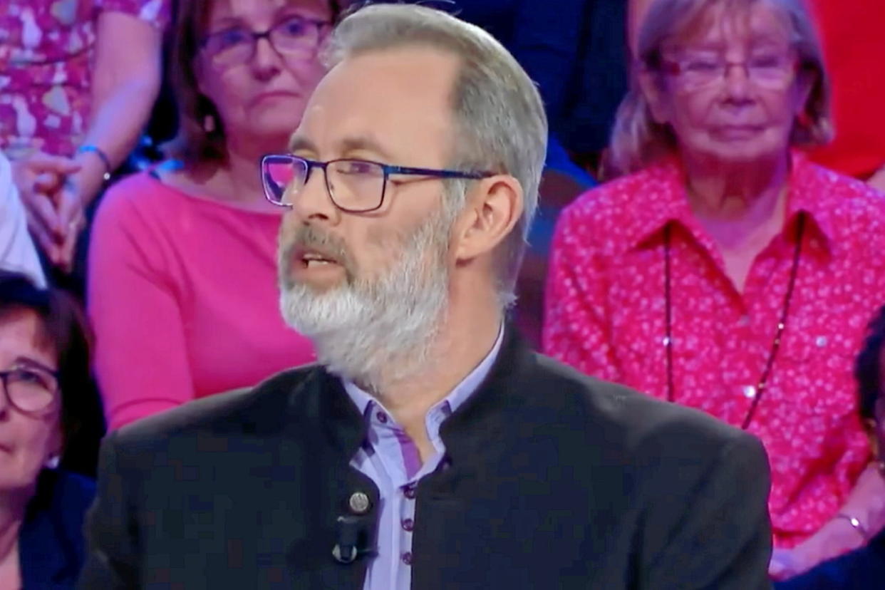 François Vérove a participé à un jeu télévisé de France 2 en mai 2019.  - Credit:capture d'écran/Facebook