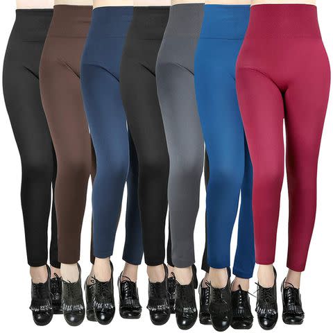 ZERDOCEAN Women's Plus Size High Waist Fleece Lined Leggings Winter Thermal  Workout Yoga Pants Black 1X at  Women's Clothing store