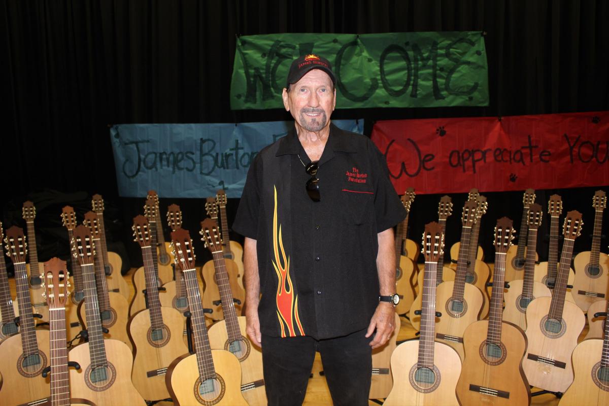 Shreveport musician James Burton recovering after falling on