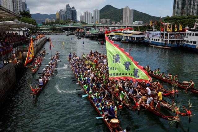 DRAGONS TAKE TO THE WATER THIS SATURDAY- 2021 ANNUAL HONG KONG