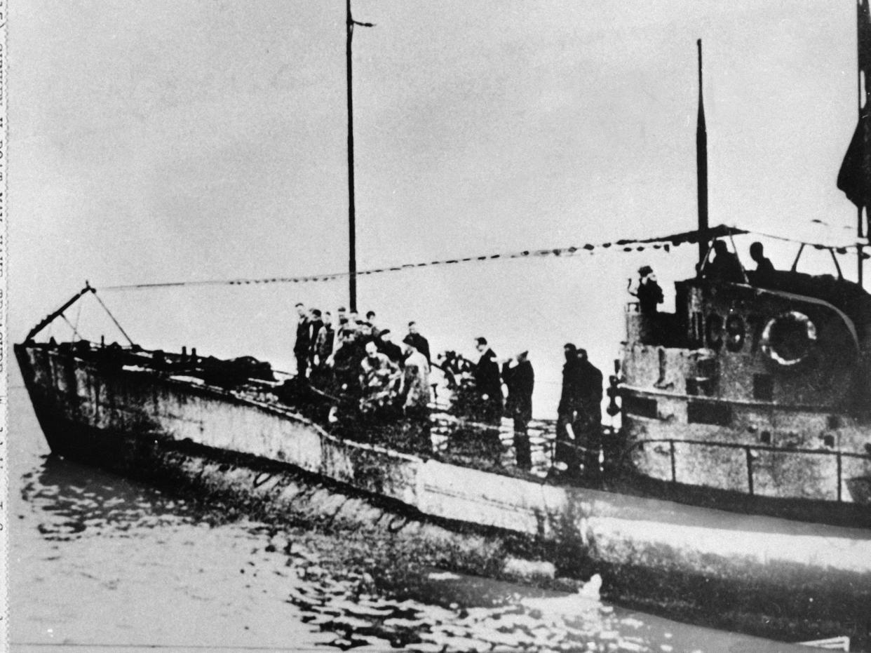 UC-III U-boat WWI Germany AP