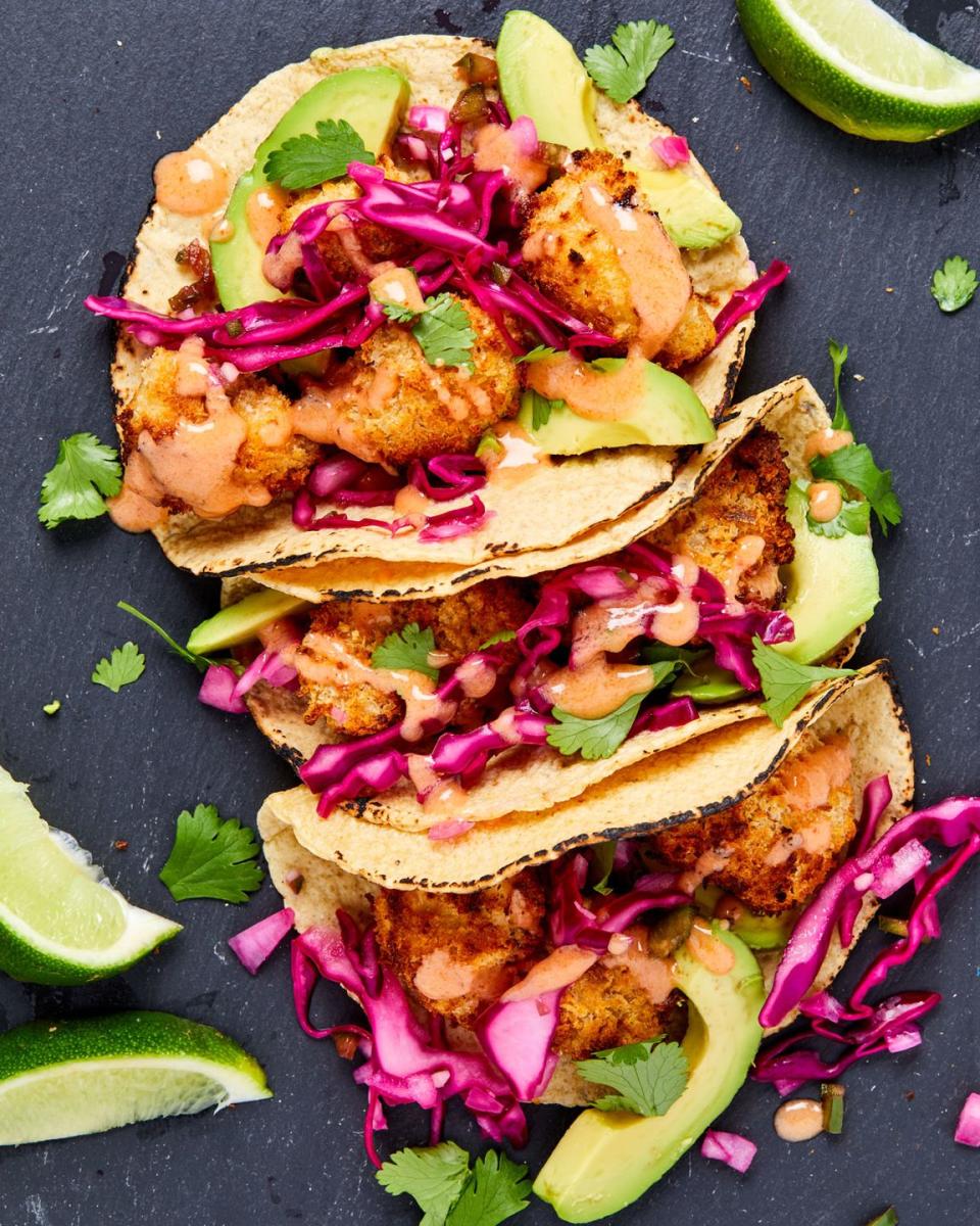 Air Fryer Cauliflower Tacos