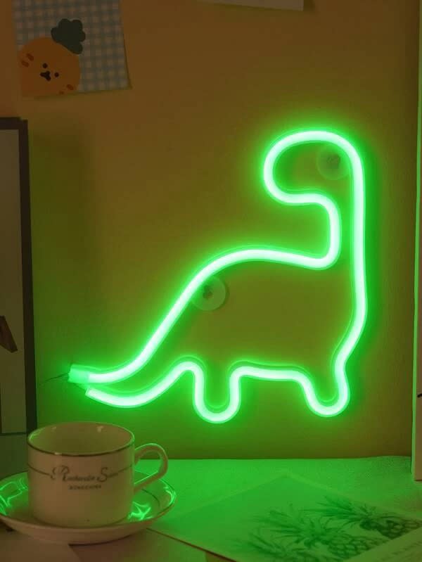 SHEIN Dinosaur Neon Light