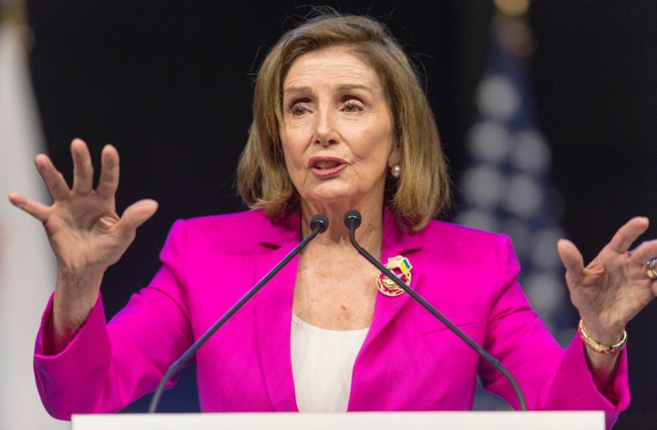 Congress has faced growing calls to implement a stock trading ban in recent years amid revelations of massive personal stock trading windfalls for former House Speaker Nancy Pelosi and others. ZUMAPRESS.com